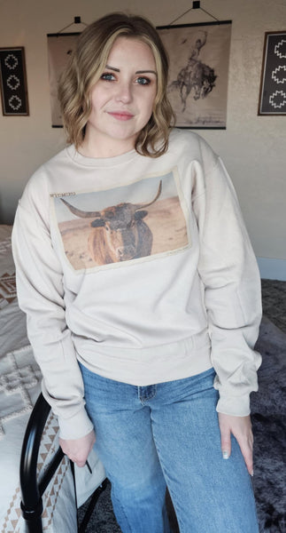 The Wyoming Longhorn Sweatshirt