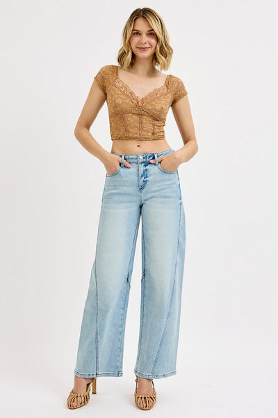 The Vivian Slouchy Barrel Jeans