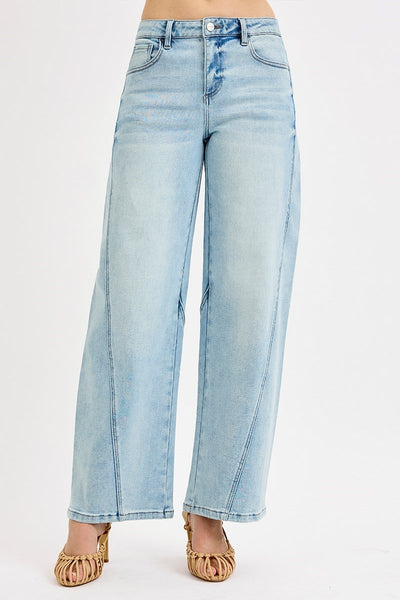 The Vivian Slouchy Barrel Jeans