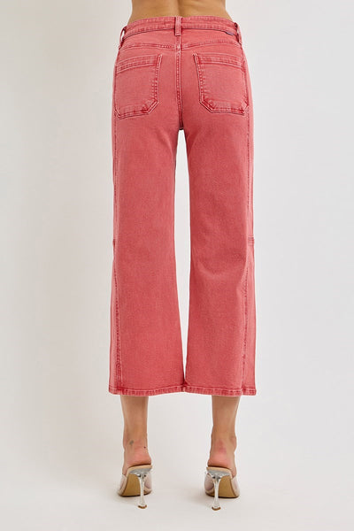 The Bristol Brick High Rise Wide Barrel Jean