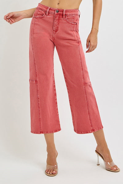 The Bristol Brick High Rise Wide Barrel Jean