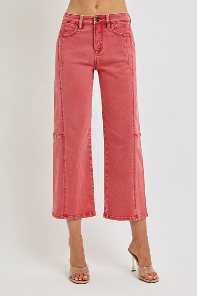 The Bristol Brick High Rise Wide Barrel Jean