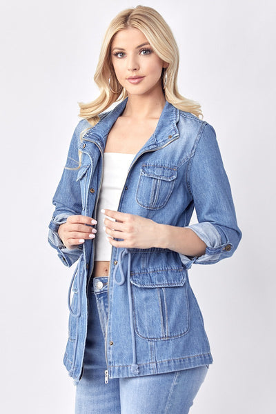 The Watch Out Denim Jacket