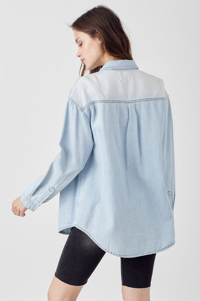 The Take A Stand Relaxed Fit Denim Top Jacket