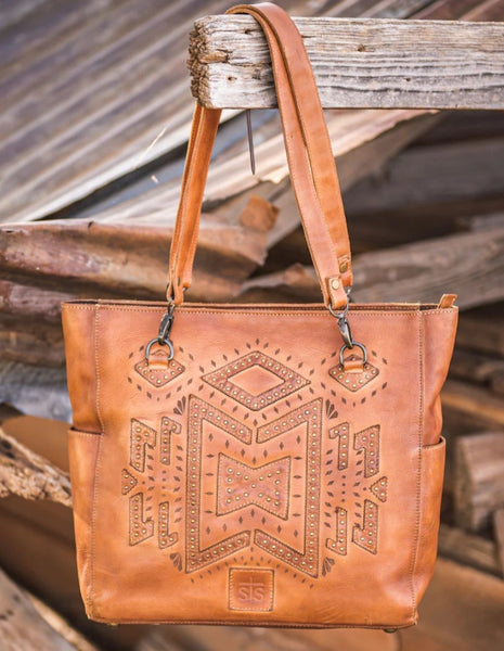 The Way Far Leather Tote Purse Bag