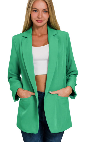 The Just Right Kelly Green Blazer