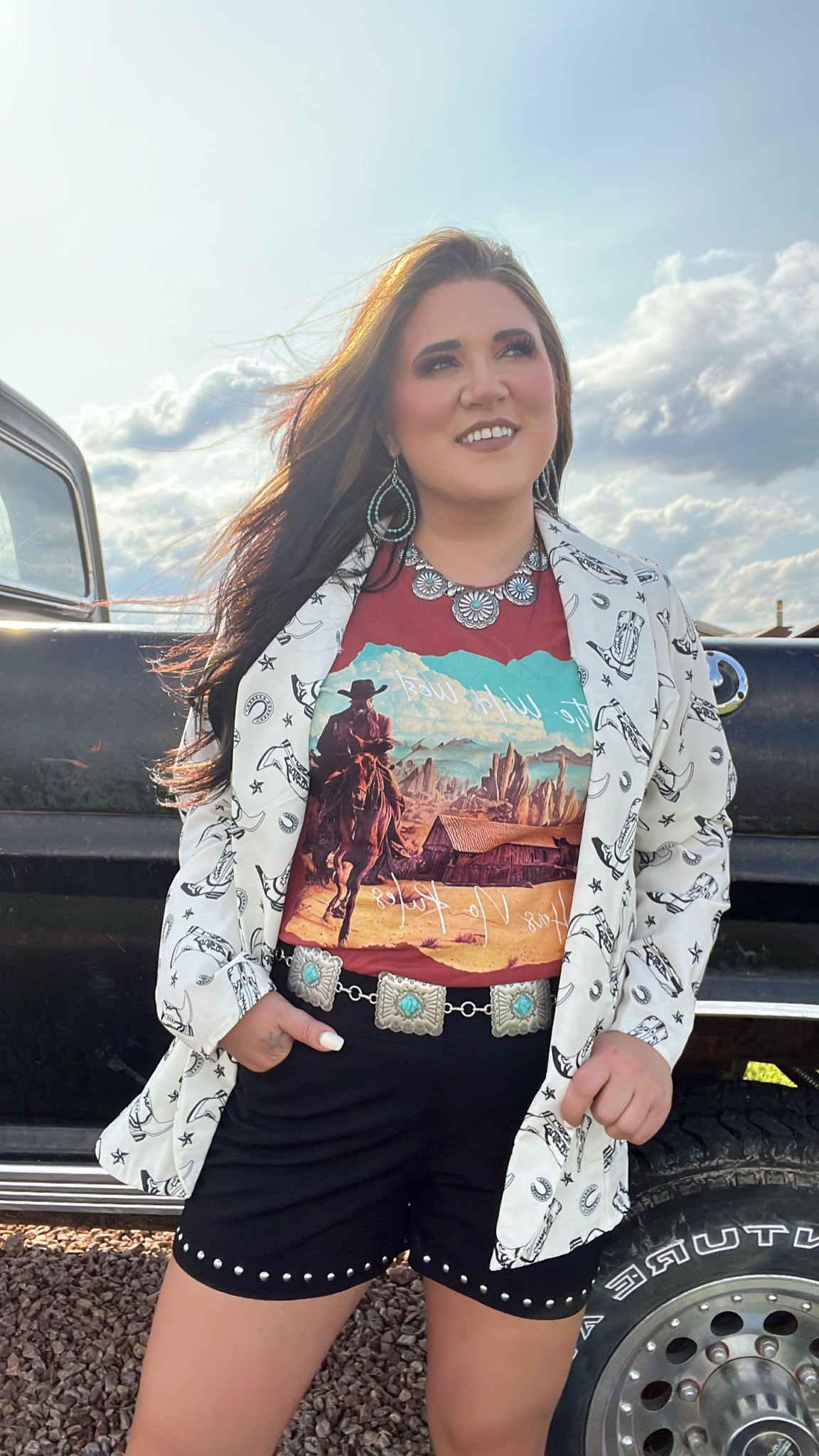 The Boots and Horseshoes Blazer