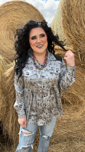 The Western Way Top Cardigan