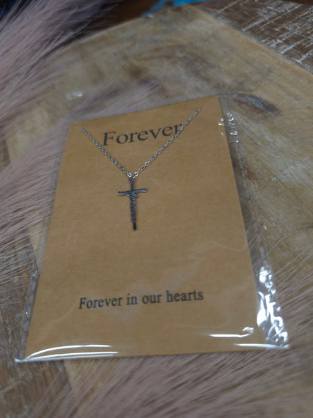 The Forever Cross Waterproof Necklace