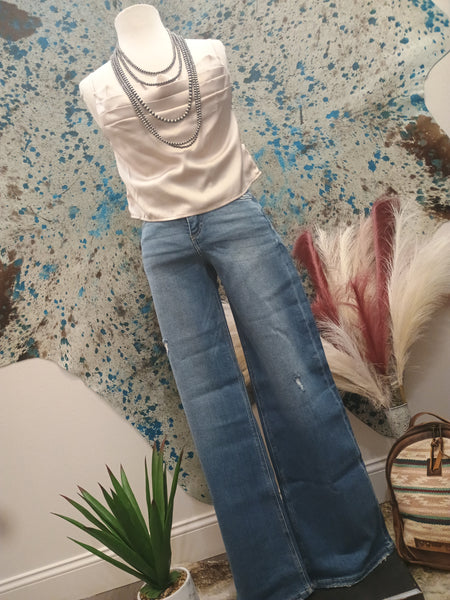 The Short Day Taupe Top