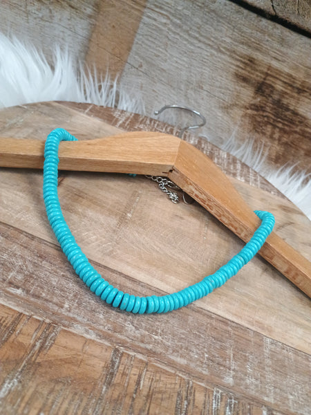 The True Start Short Turquoise Necklace