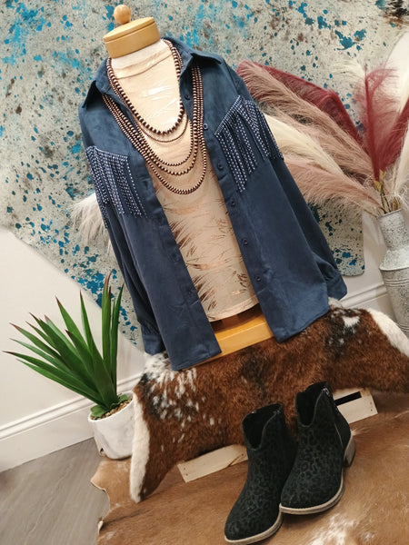 The Night Sky Cardigan Top
