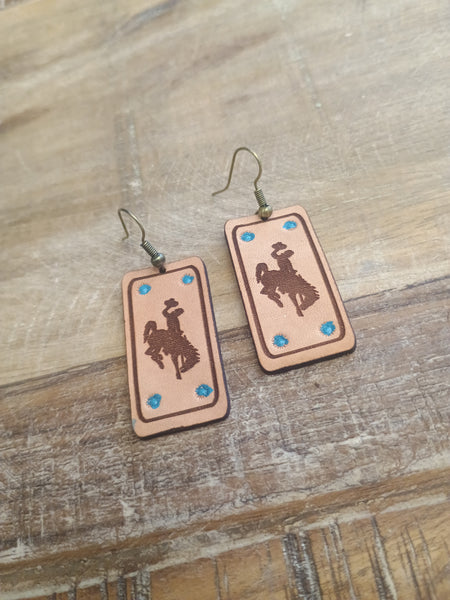 The Wyoming Square Earrings