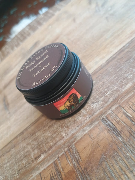 The Small Teakwood and Tobacco Body Blend Tallow