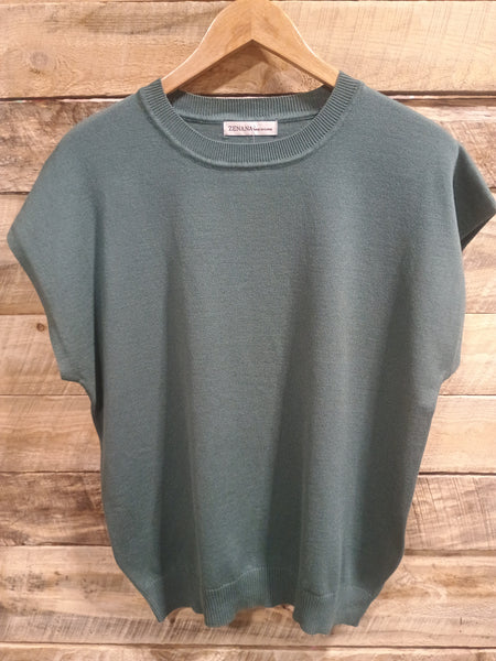 The Take It Basic Jade Top
