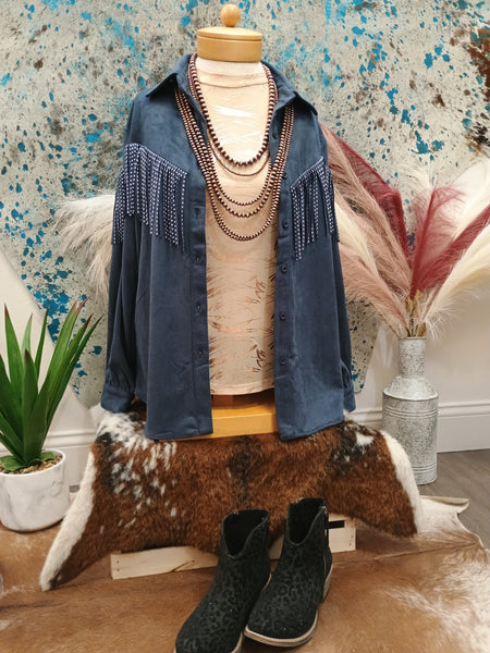 The Night Sky Cardigan Top