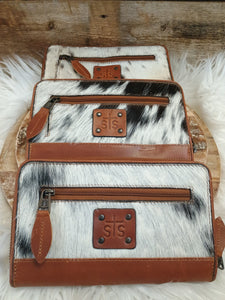 The Perfect Way Cowhide Clasp Wallet