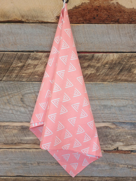The Simple Pattern Pink Towel