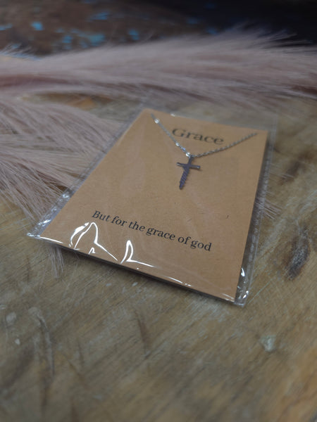 The Grace Cross Waterproof Necklace