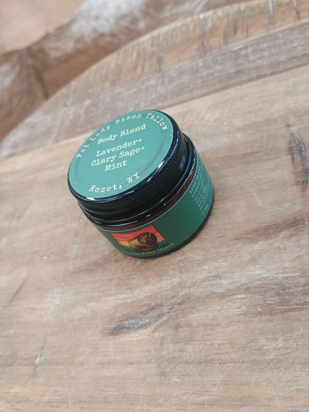 The Small Lavender, Clary Sage, and Mint Body Blend Tallow