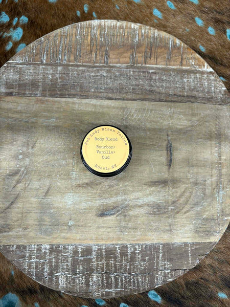 The Small Bourbon and Vanilla and Oud Body Blend Tallow