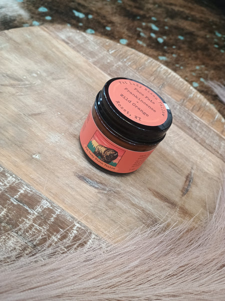 Small Frankincense & Wild Orange Face Fats Premium Whipped Bison Tallow