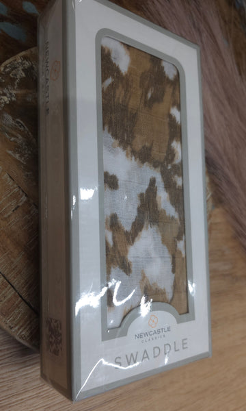 The Cowhide Bamboo Swaddle