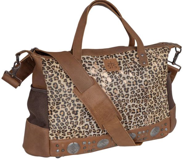 The Sweet Leopard Multi Crossbody Backpack Purse