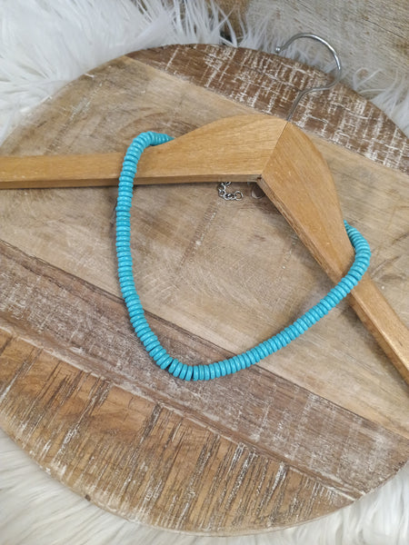 The True Start Short Turquoise Necklace