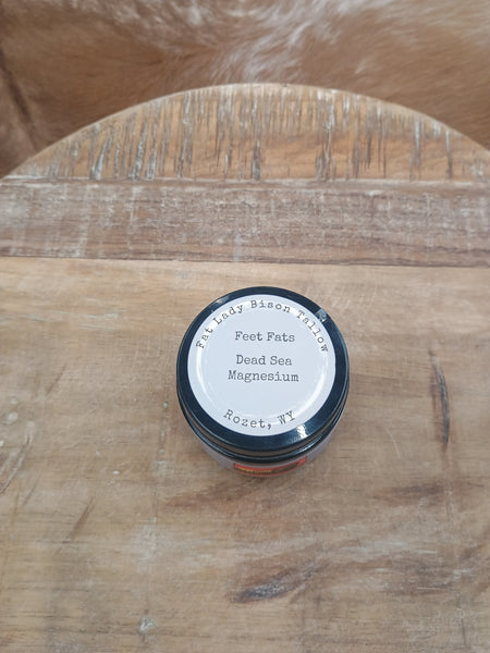 The Medium Dead Sea Magnesium Feet Fats Tallow