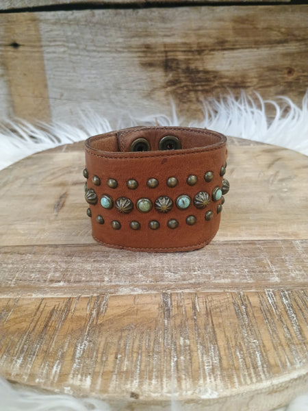 The Way It Is Leather Cuff Bracelet