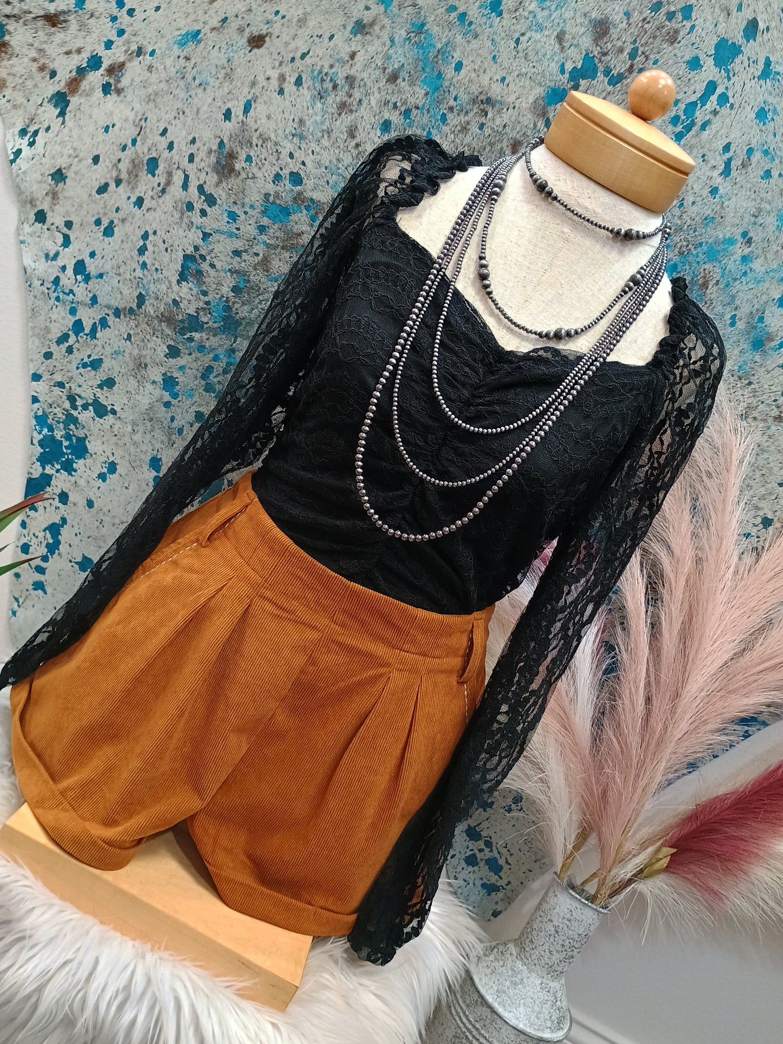 The Backstitch Saddle Tan Shorts