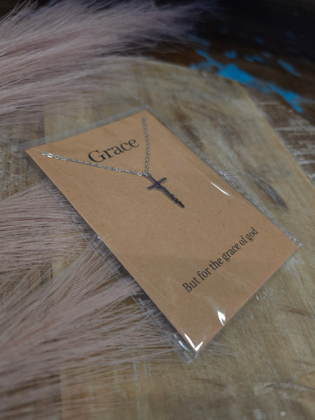The Grace Cross Waterproof Necklace