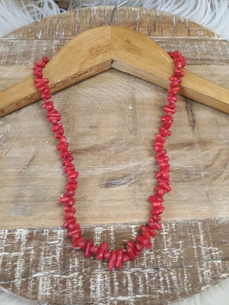 The Red Pieces Necklace