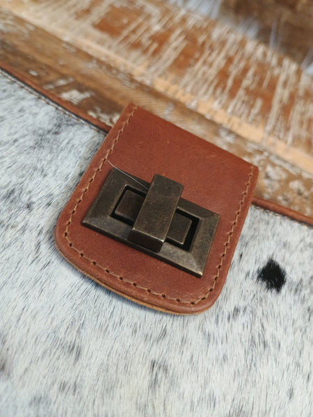 The Perfect Way Cowhide Clasp Wallet