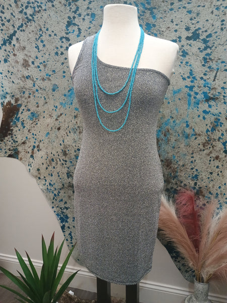 The Perfect Day Out Silver Dress