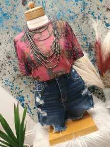 The Cowtown Couture Mesh Top