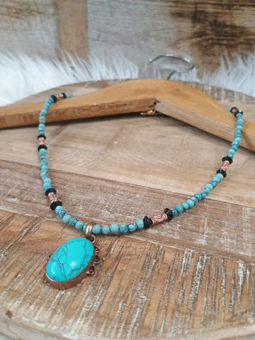 The Way It Is Turquoise Necklace