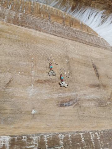 The Real Time Buffalo Earrings