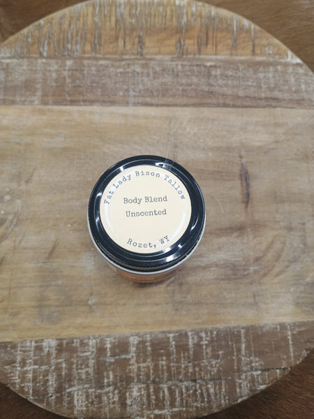 The Large Unscented Body Blend Premium Whipped Bison Tallow