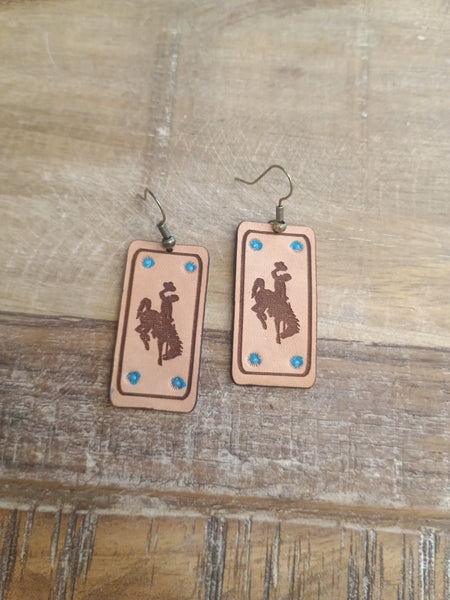 The Wyoming Square Earrings
