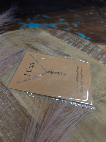 The I Can Cross Waterproof Necklace