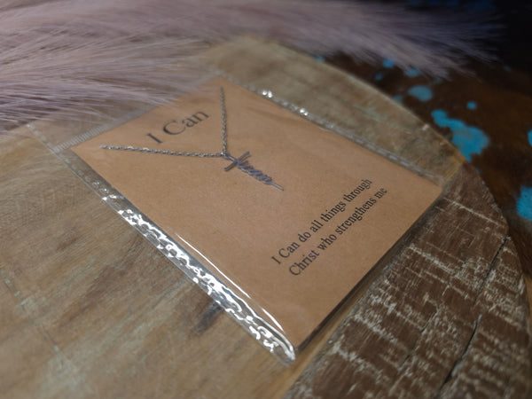 The I Can Cross Waterproof Necklace