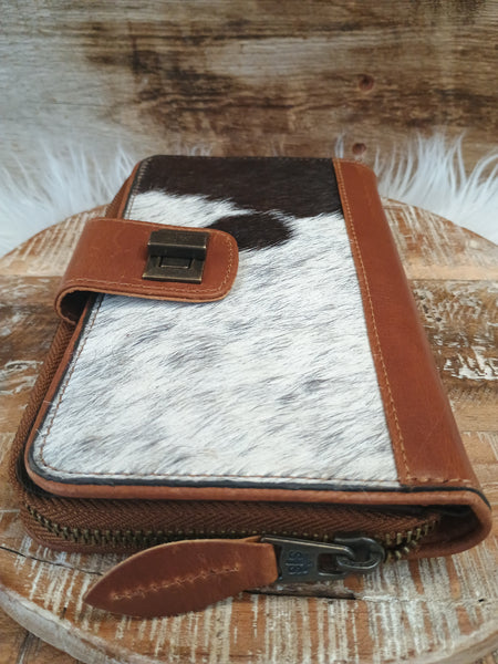 The Perfect Way Cowhide Clasp Wallet