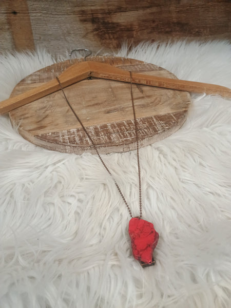 The We Start Red Necklace