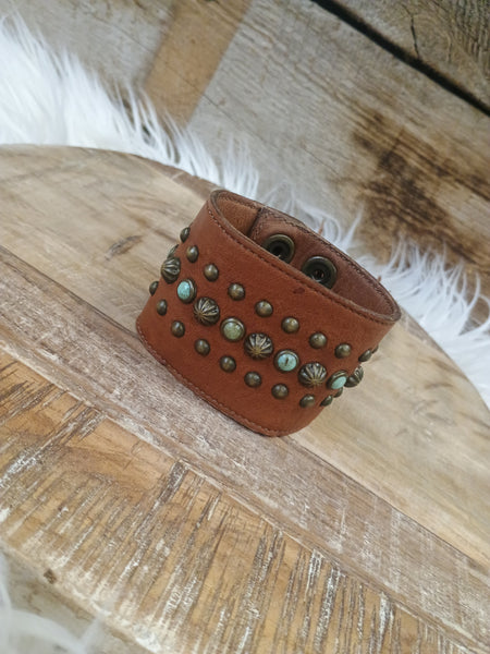 The Way It Is Leather Cuff Bracelet