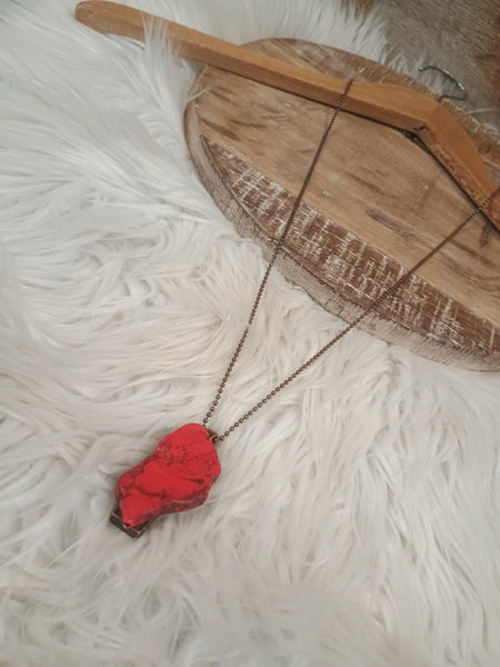 The We Start Red Necklace