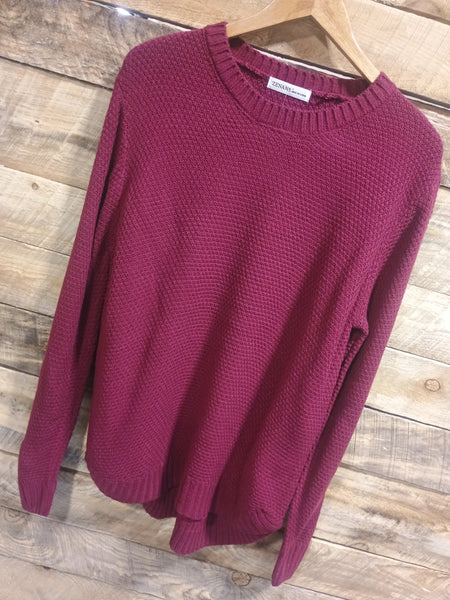 The I Went Cabernet Sweater