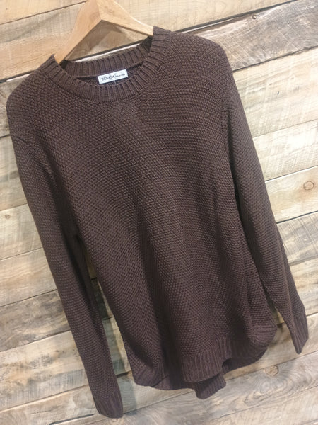 The I Went Mahogany Sweater