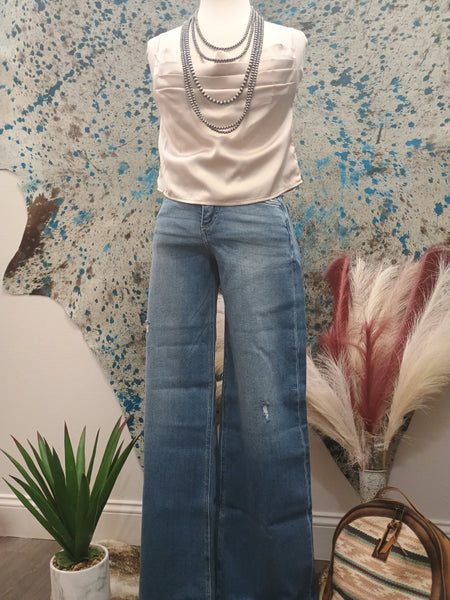 The Short Day Taupe Top